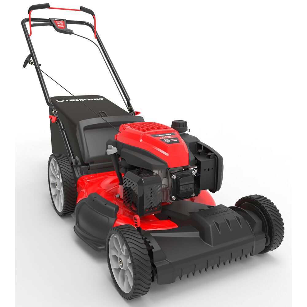Troy Bilt TB230C | High-Wheel Self-Propelled Mower |Commercial 163cc Troy-Bilt Engine | 11" Rear Wheels | 3-in-1 Deck | Variable Speed FWD