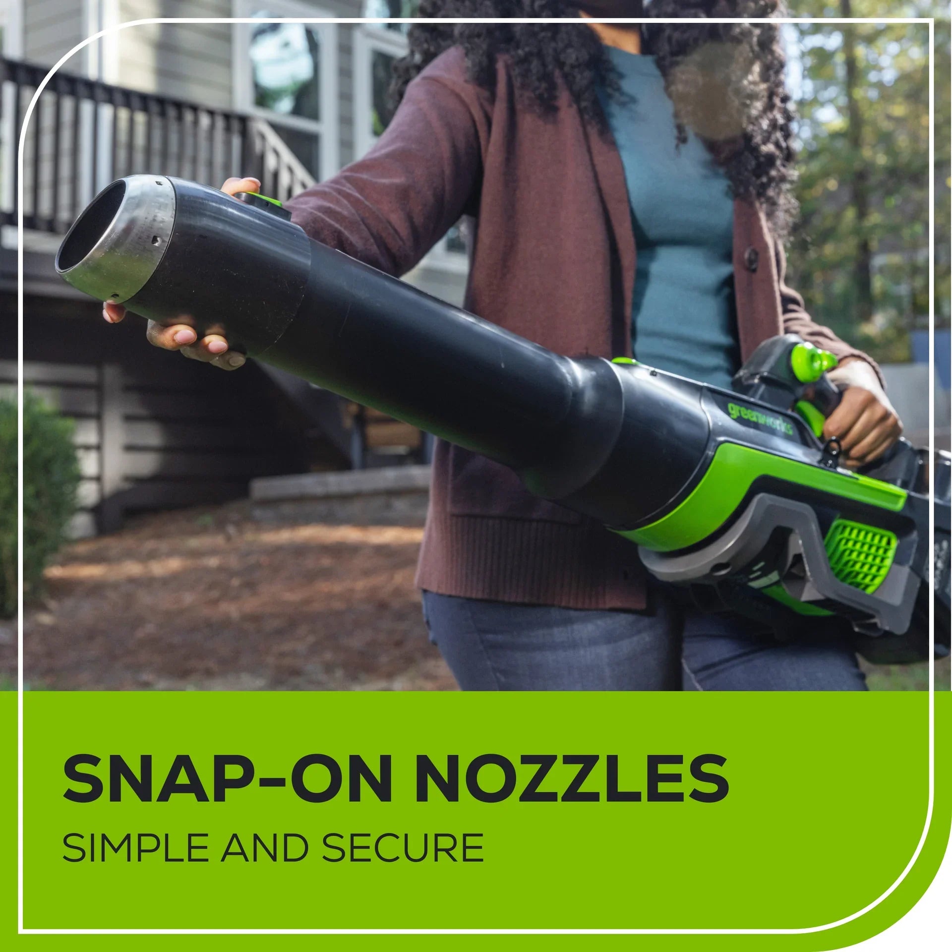 80V 800 CFM Brushless Leaf Blower w/ 2.5Ah Battery & Charger