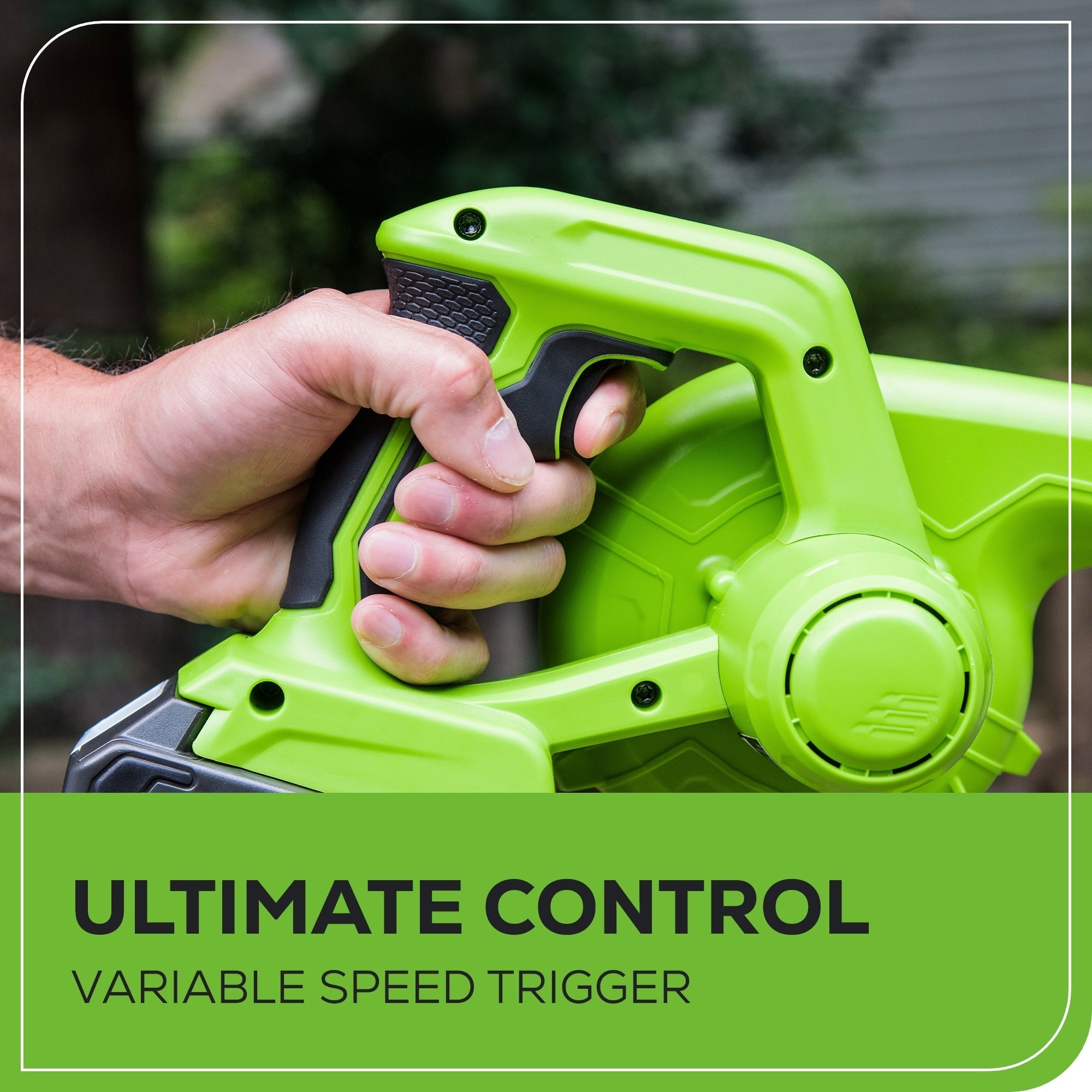 24V 90 CFM Shop Blower w/ 2.0Ah USB Battery & Charger