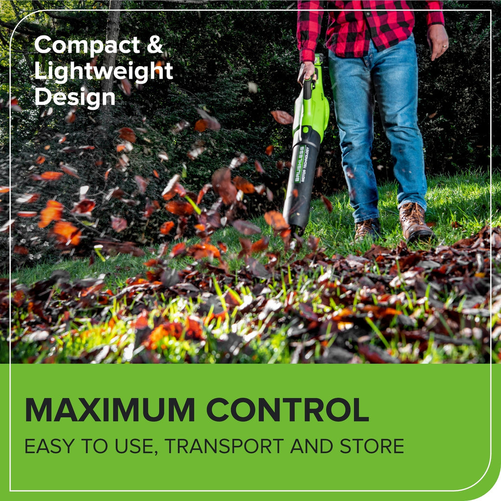 40V 550 CFM Cordless Battery Leaf Blower (Tool Only)