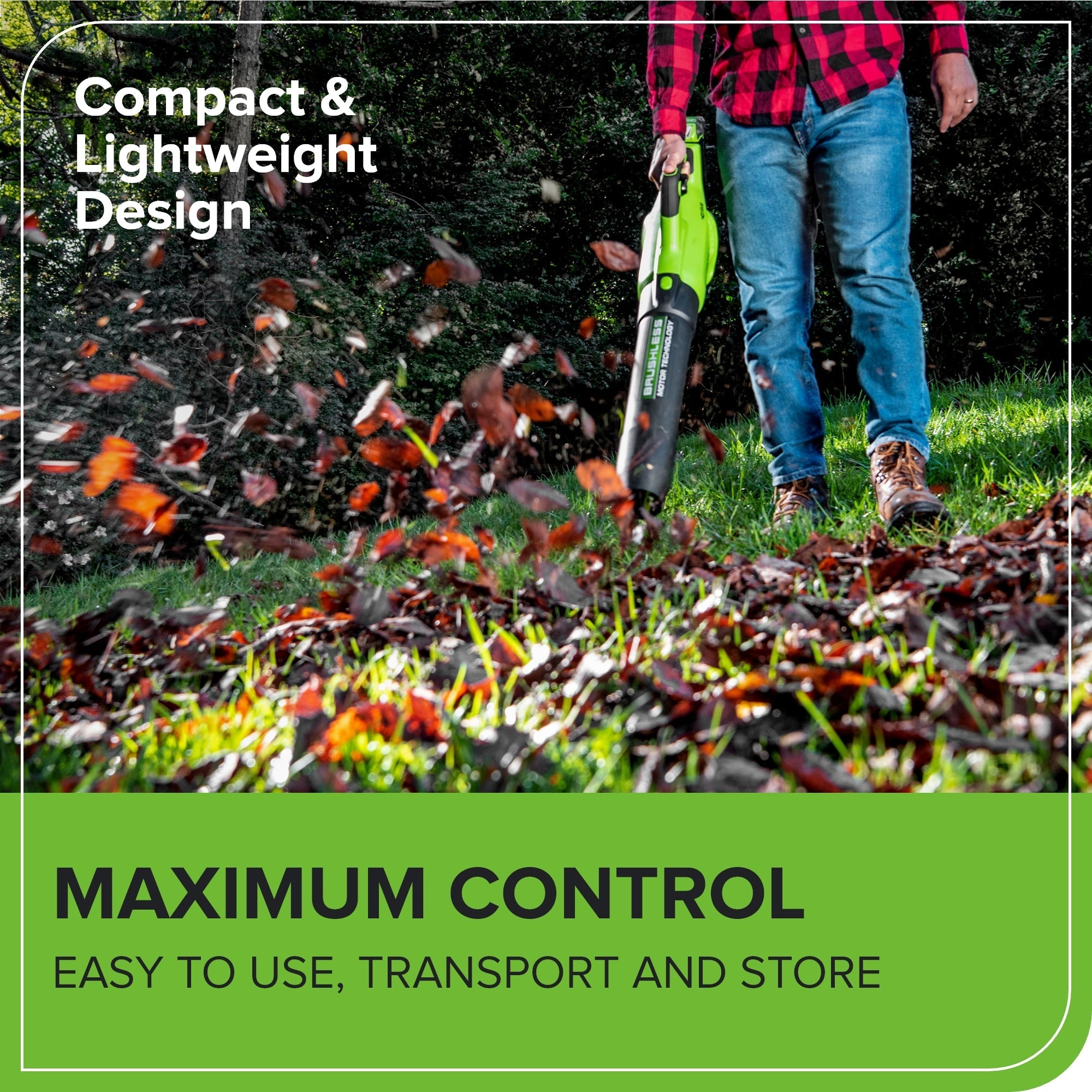 40V 550 CFM Cordless Battery Leaf Blower (Tool Only)