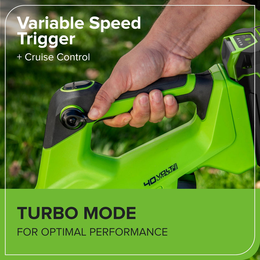 40V 550 CFM Cordless Battery Leaf Blower (Tool Only)