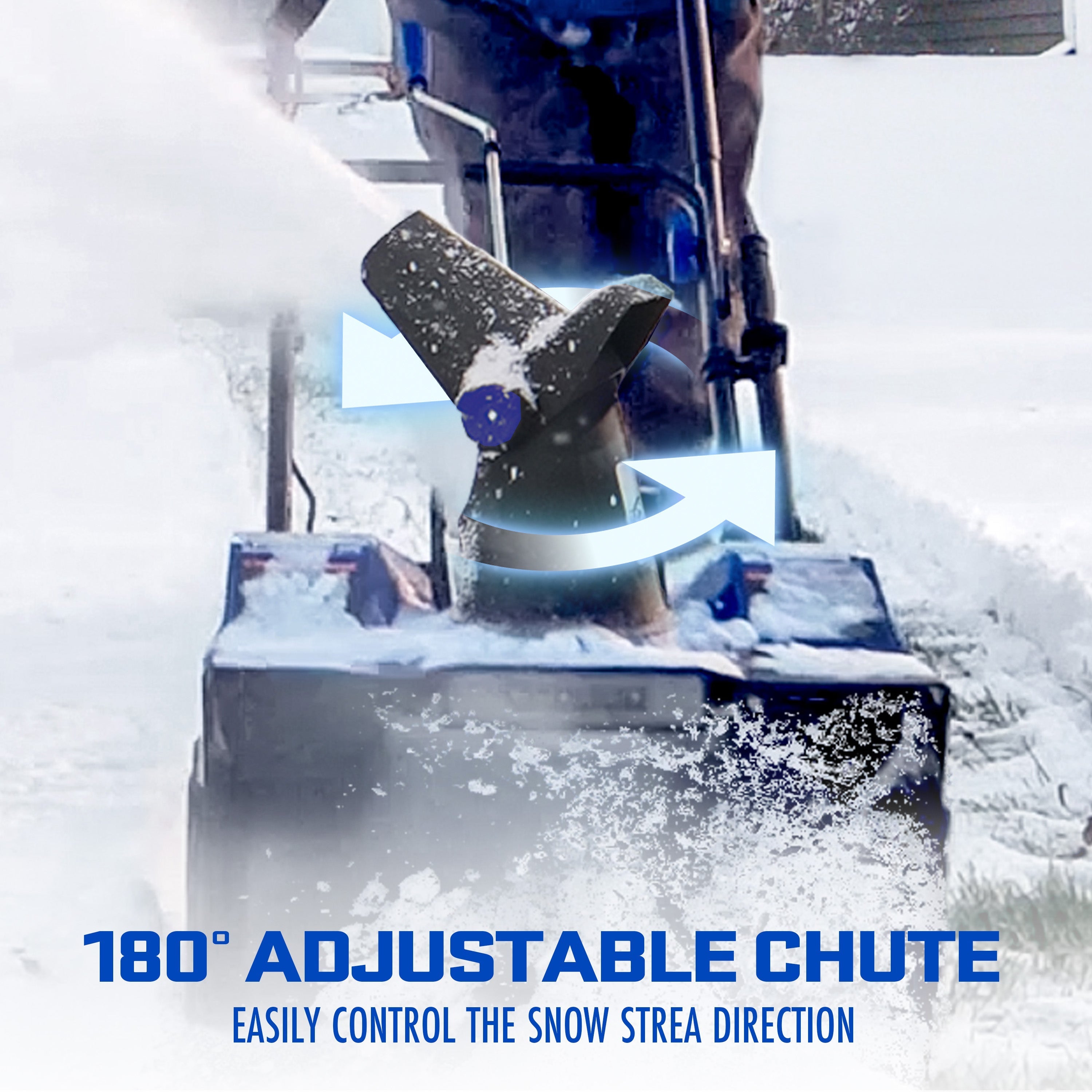 Snow Joe 24V-X2-SB18 48-Volt* IONMAX Cordless Snow Blower Kit | 18-Inch | W/ 2 x 4.0-Ah Batteries + Charger