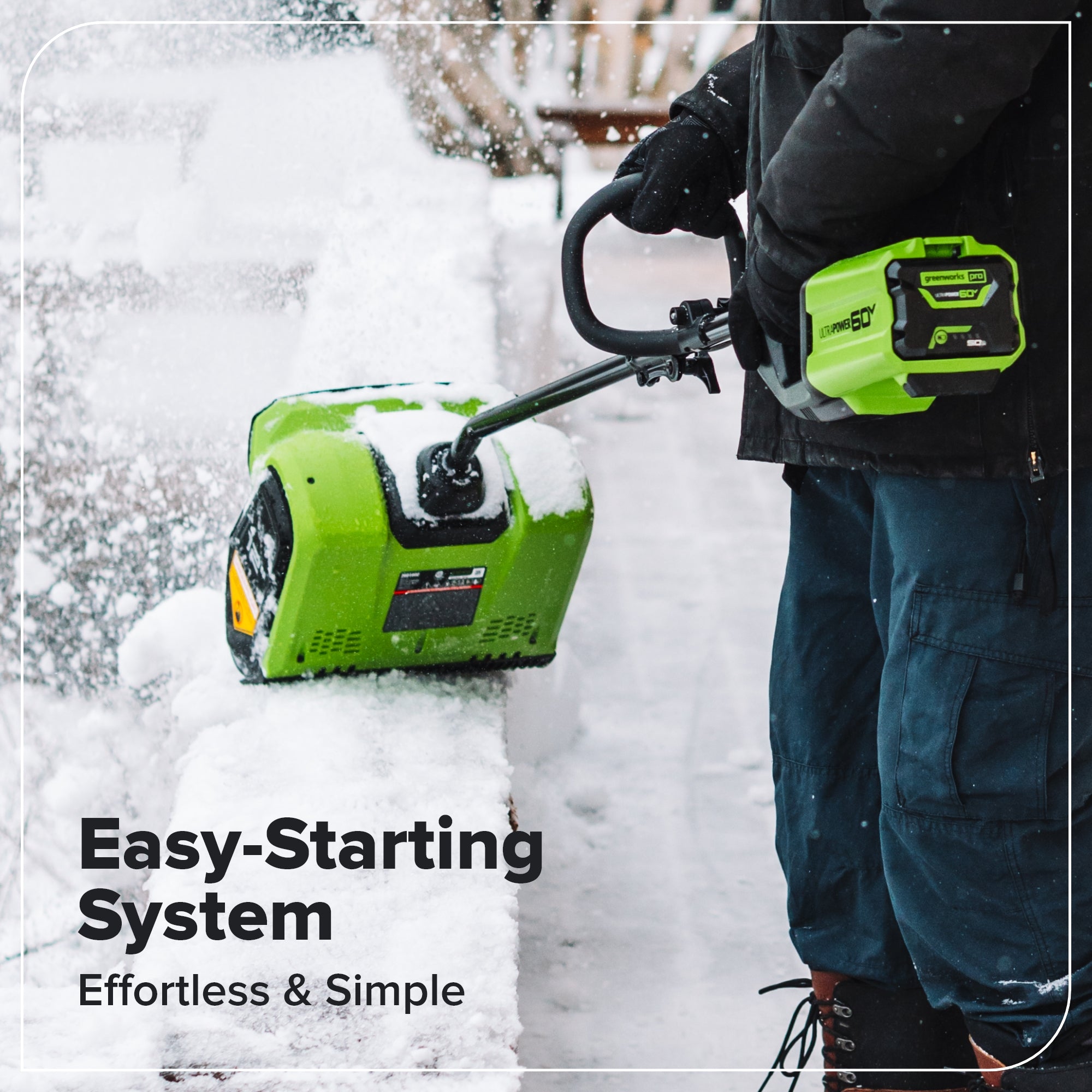 60V 12" Cordless Battery Snow Shovel (Tool Only)