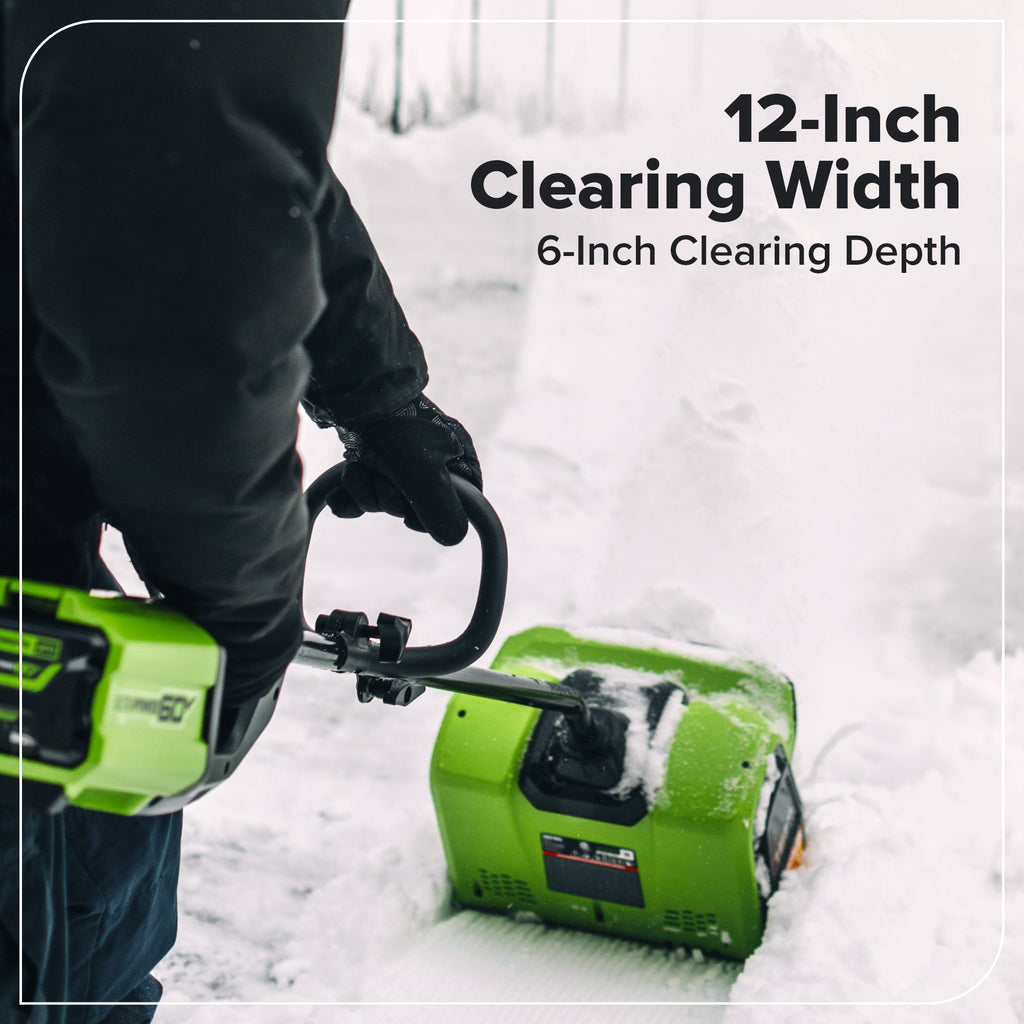60V 12" Cordless Battery Snow Shovel (Tool Only)