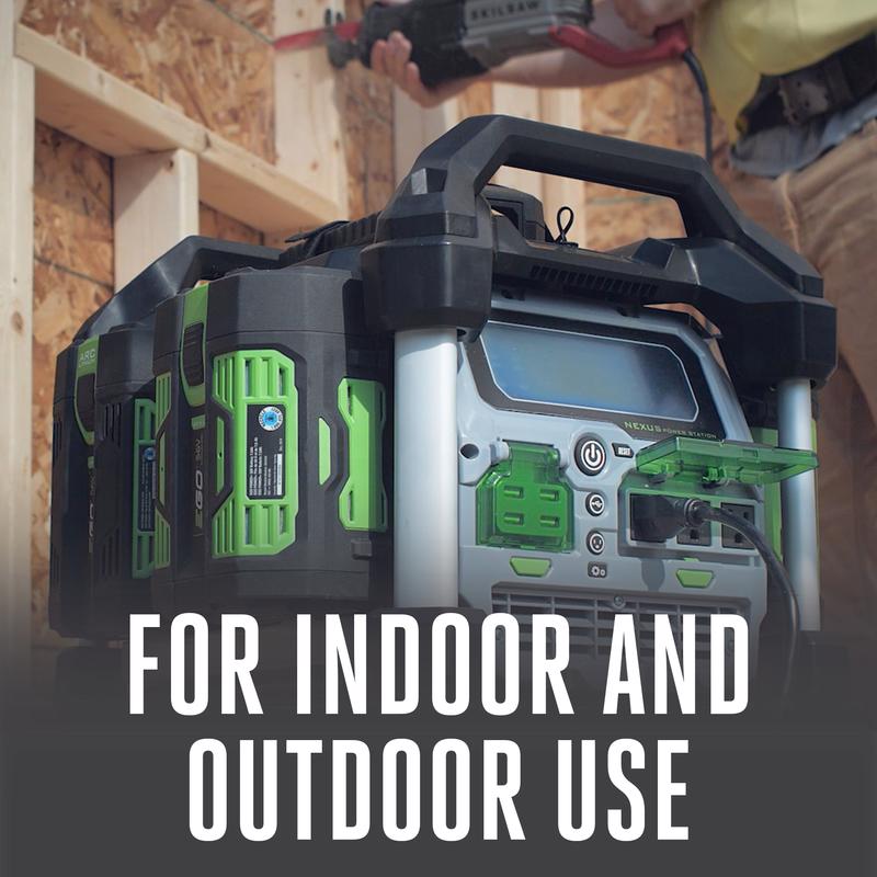 EGO Power+ Nexus Power Station 120 V 3000 W 3 outlets Power Inverter