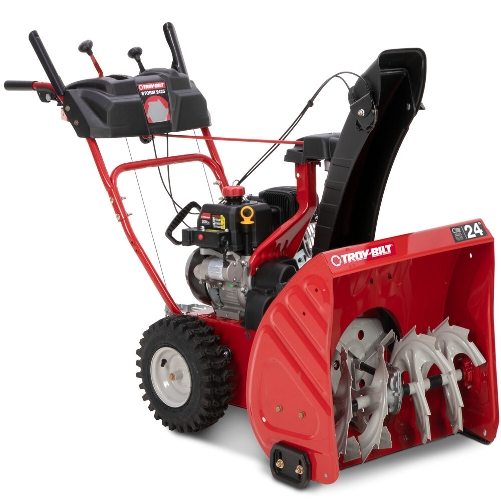 Troy-Bilt Storm 2425 | 24 in. | 208 cc Self Propelled Two-Stage Gas Snow Blower | Electric Start