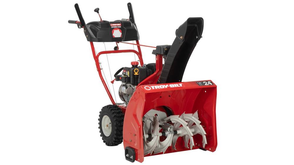 Troy-Bilt Storm 2420 24" Snow Blower | Self Propelled | Two-Stage | 208cc Engine | Electric Start