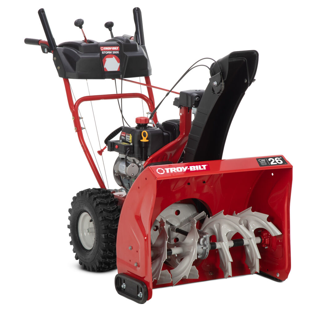 Troy-Bilt Storm 2600 | 26 in. | 208 cc Self Propelled Two- Stage Gas Snow Blower | Electric Start