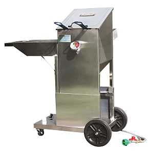 FRYER W/CART STAINLESS 4GAL