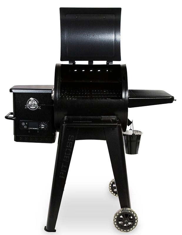 Pit Boss 550 Navigator Series 10525 Wood Pellet Grill, 8200 Btu, 400 sq-in Primary Cooking Surface, Steel Body
