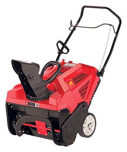 Troy-Bilt Squall 123R | 21 in. | 123 cc Single-Stage Gas Snow Blower | E-Z Chute Control