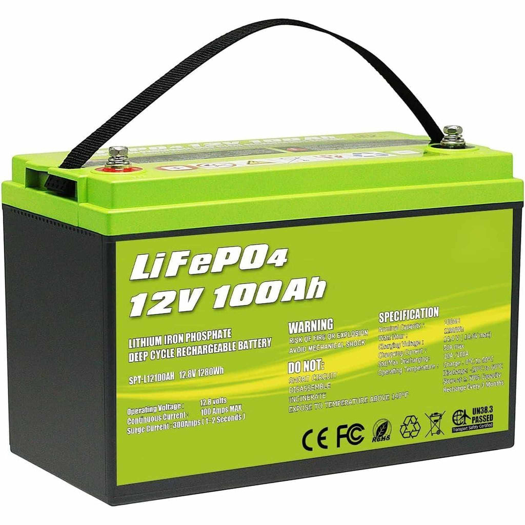 ACOPower | 12V 100Ah LiFePO4 Deep Cycle Lithium Battery