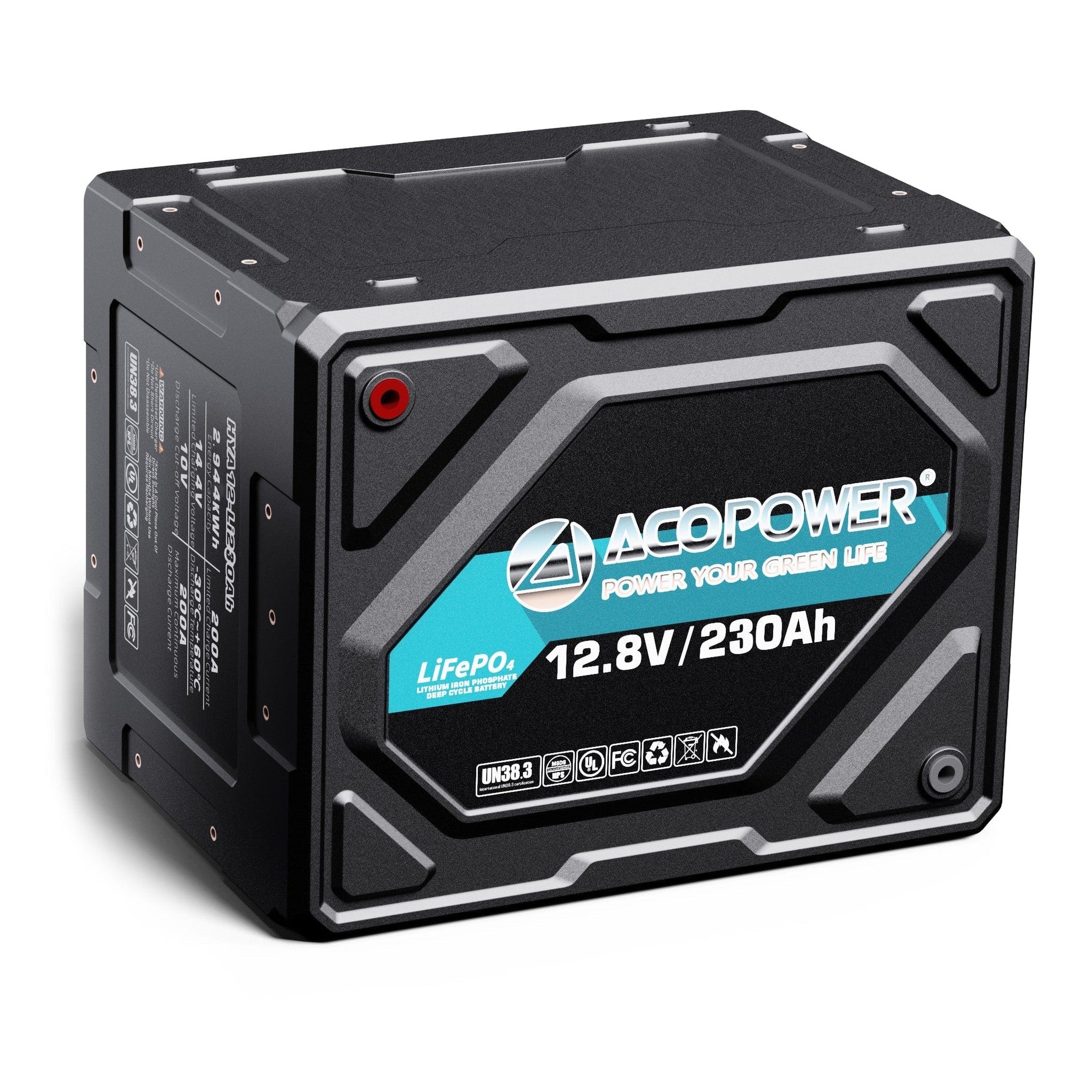 ACOPower | Li-Cube Stable Lithium RV Battery - 100Ah/230Ah