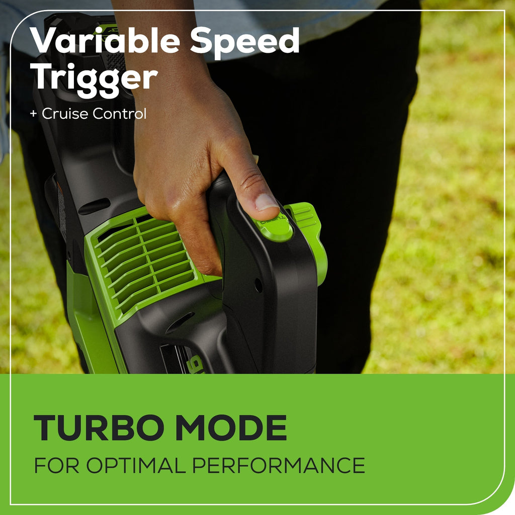 Pro 60V 780CFM Cordless Battery Leaf Blower w/ 4Ah Battery & Charger