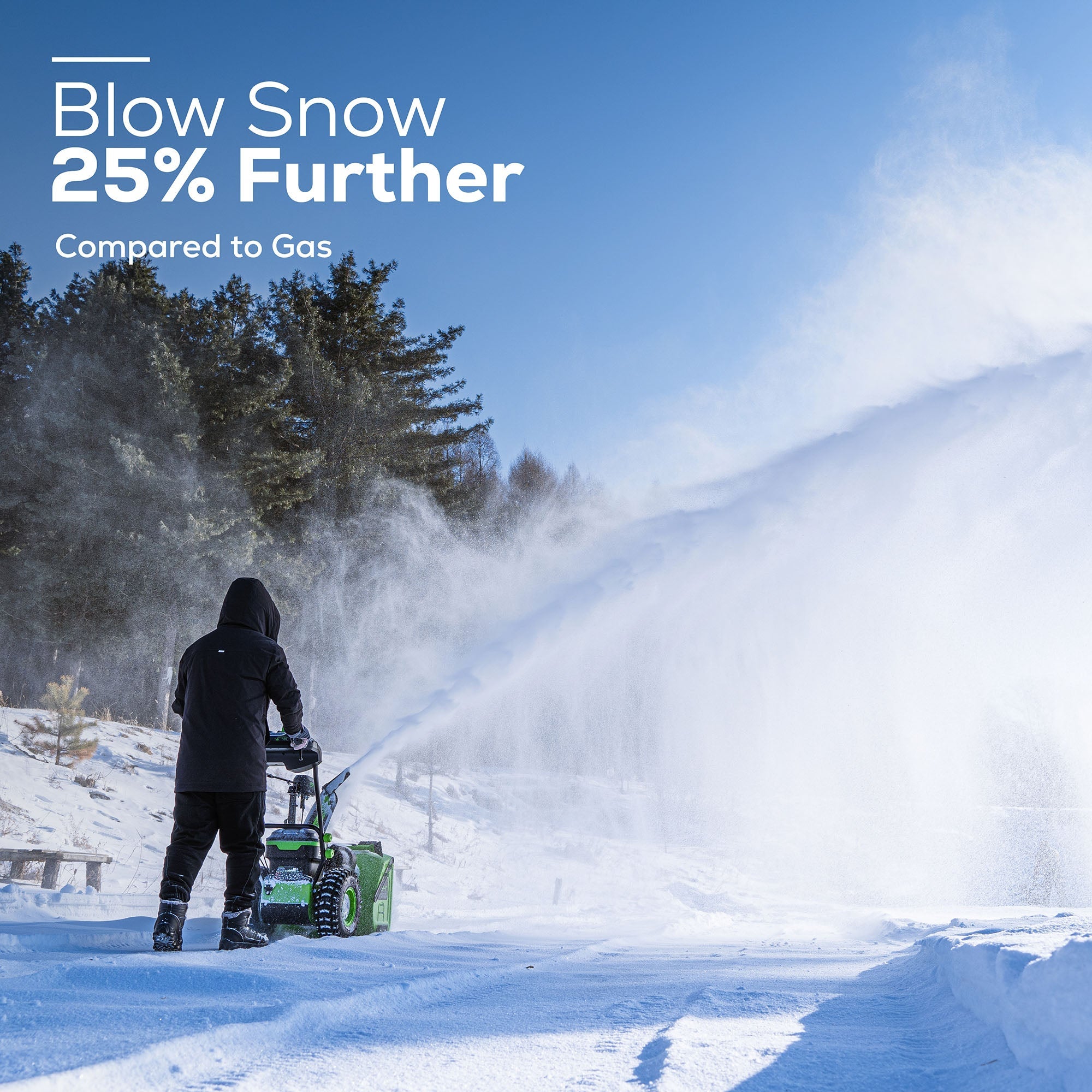 60V 24" Cordless Battery Two-Stage Snow Blower (Tool Only)