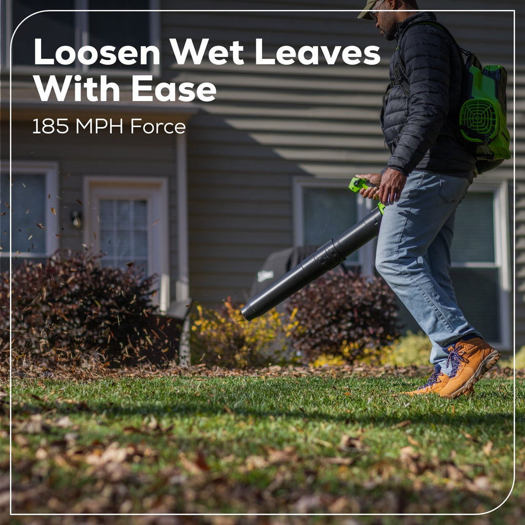 60V 730 CFM Cordless Battery Backpack Blower (Tool Only)