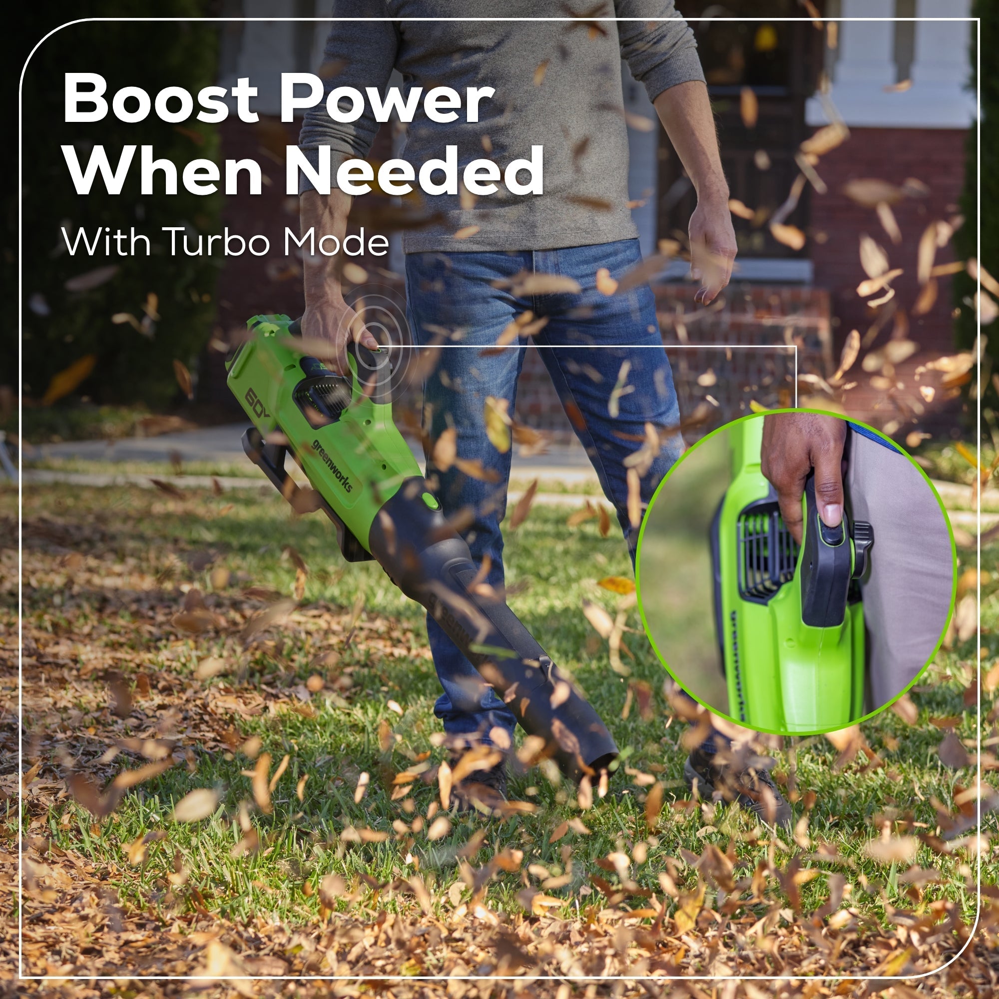 60V 750CFM Cordless Battery Blower (Tool Only)