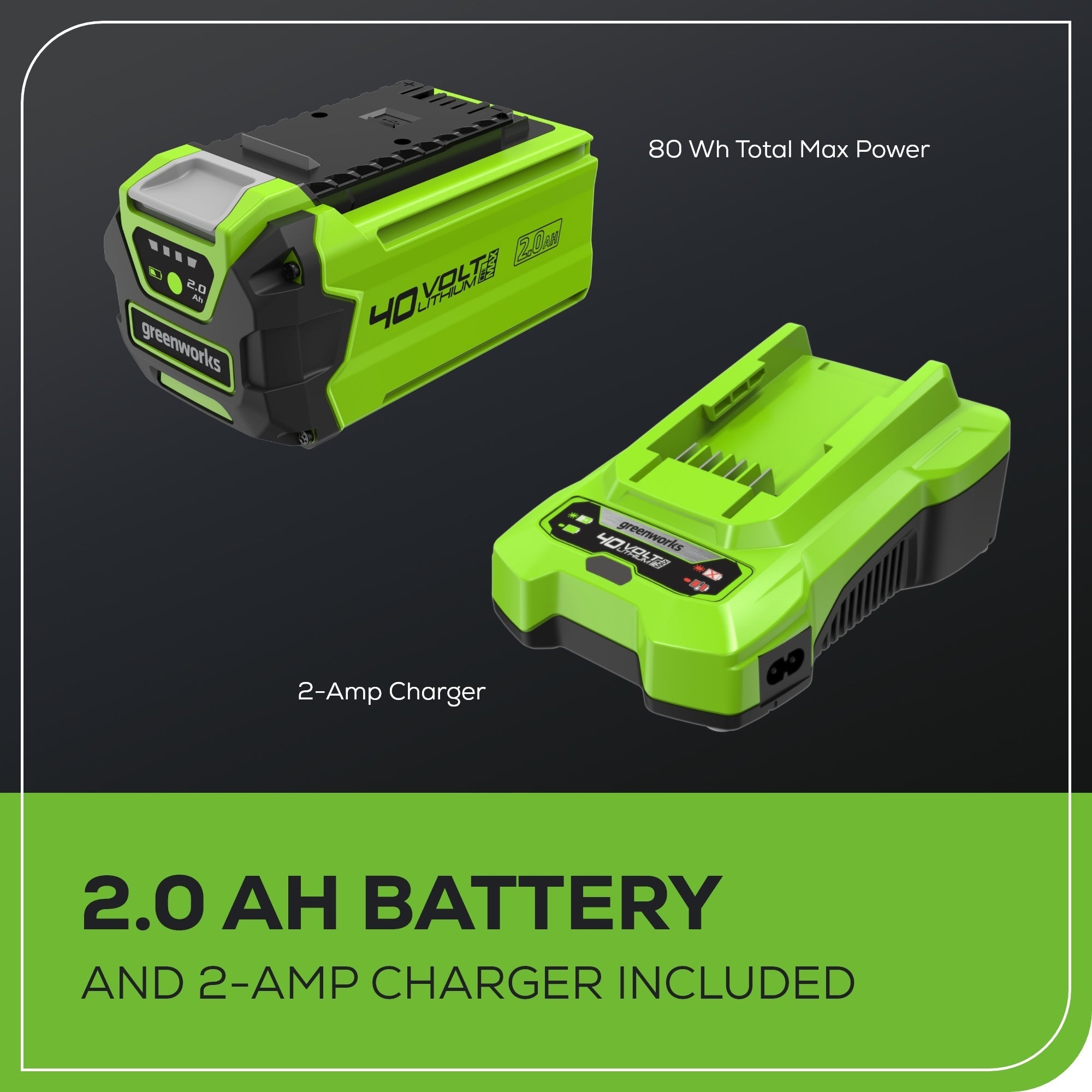 40V 12" Cordless String Trimmer and Leaf Blower Combo Kit w/ 2.0Ah Battery & Charger