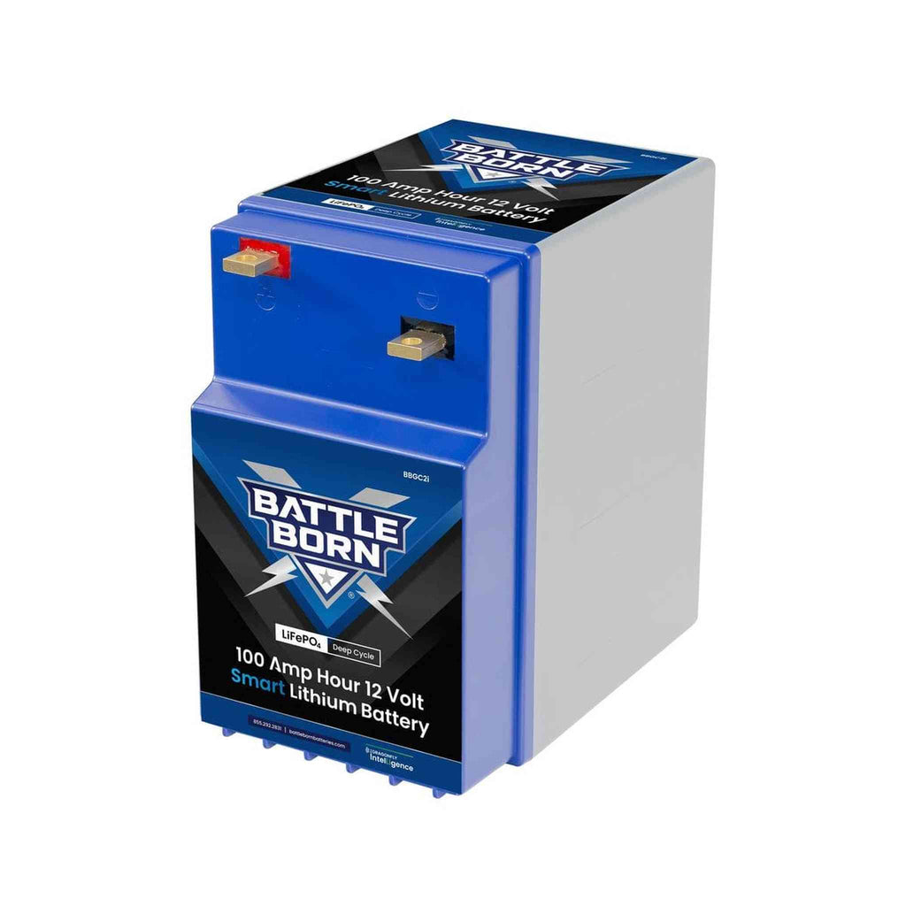 Battle Born Batteries | 100Ah 12V GC2 Smart LiFePO4 Deep Cycle Battery