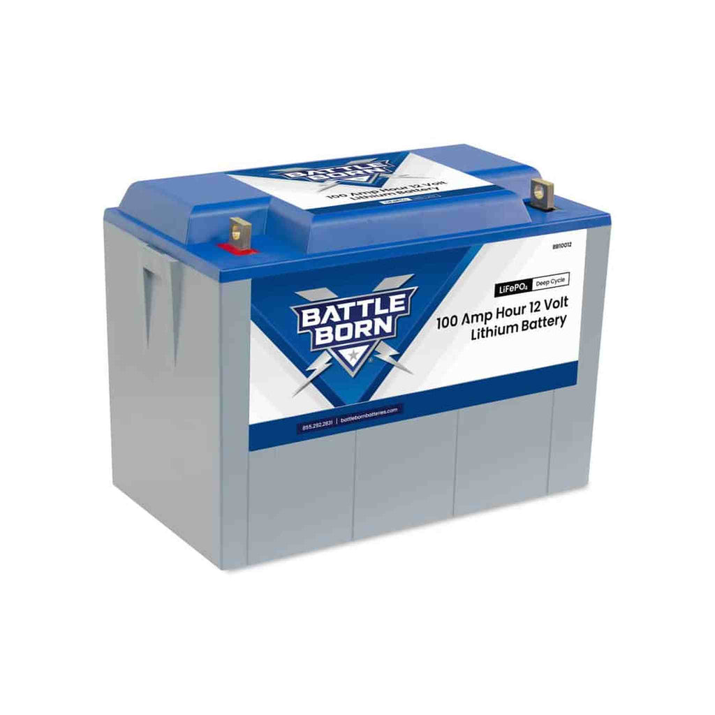 Battle Born Batteries | 100Ah 12V LiFePO4 Deep Cycle Battery