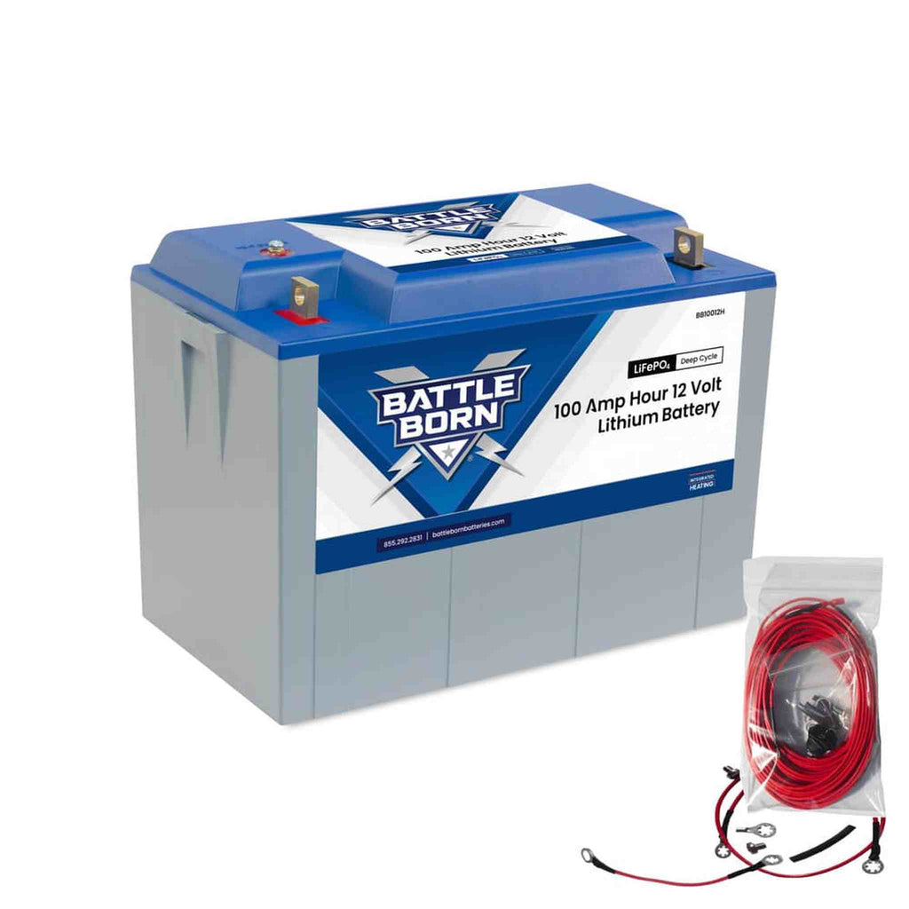 Battle Born Batteries | 100Ah 12V LiFePO4 Heated Battery Kit