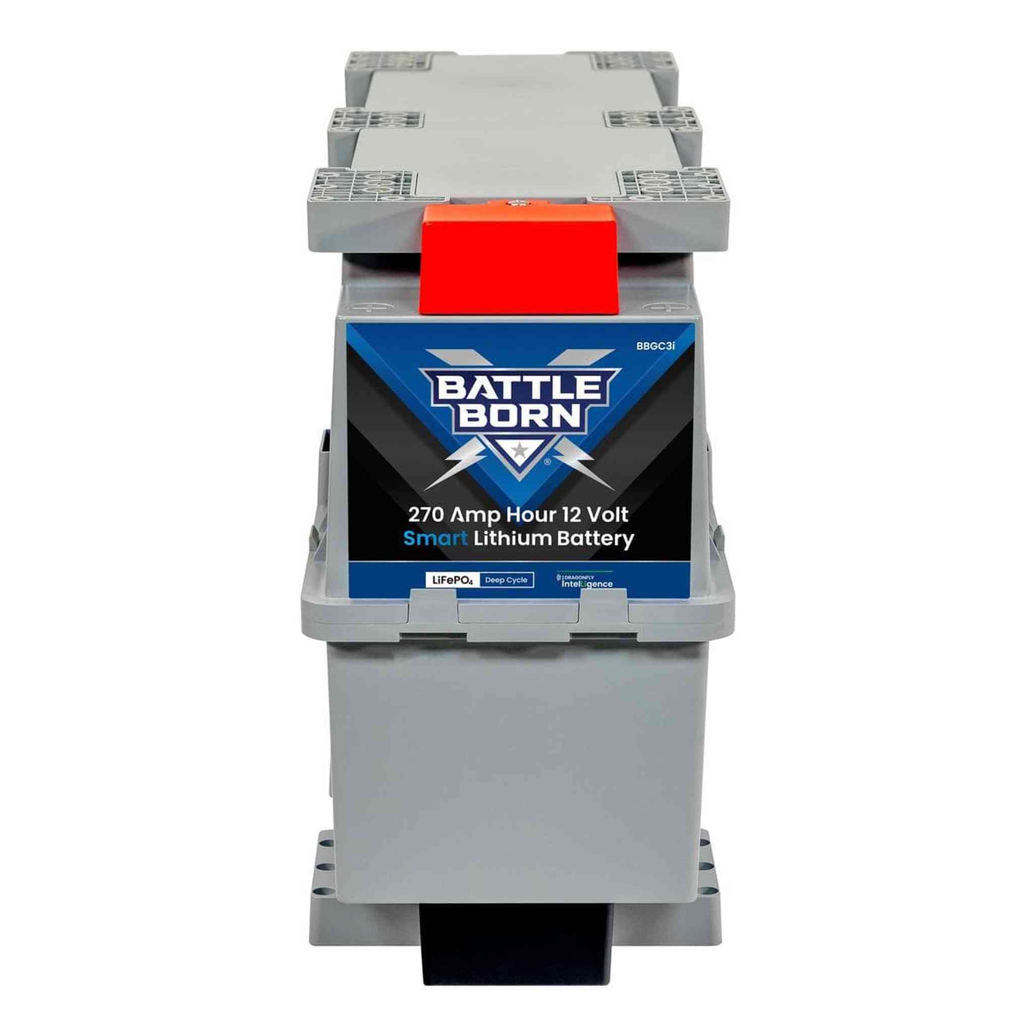 Battle Born Batteries | 270Ah 12V GC3 Smart LiFePO4 Deep Cycle Battery