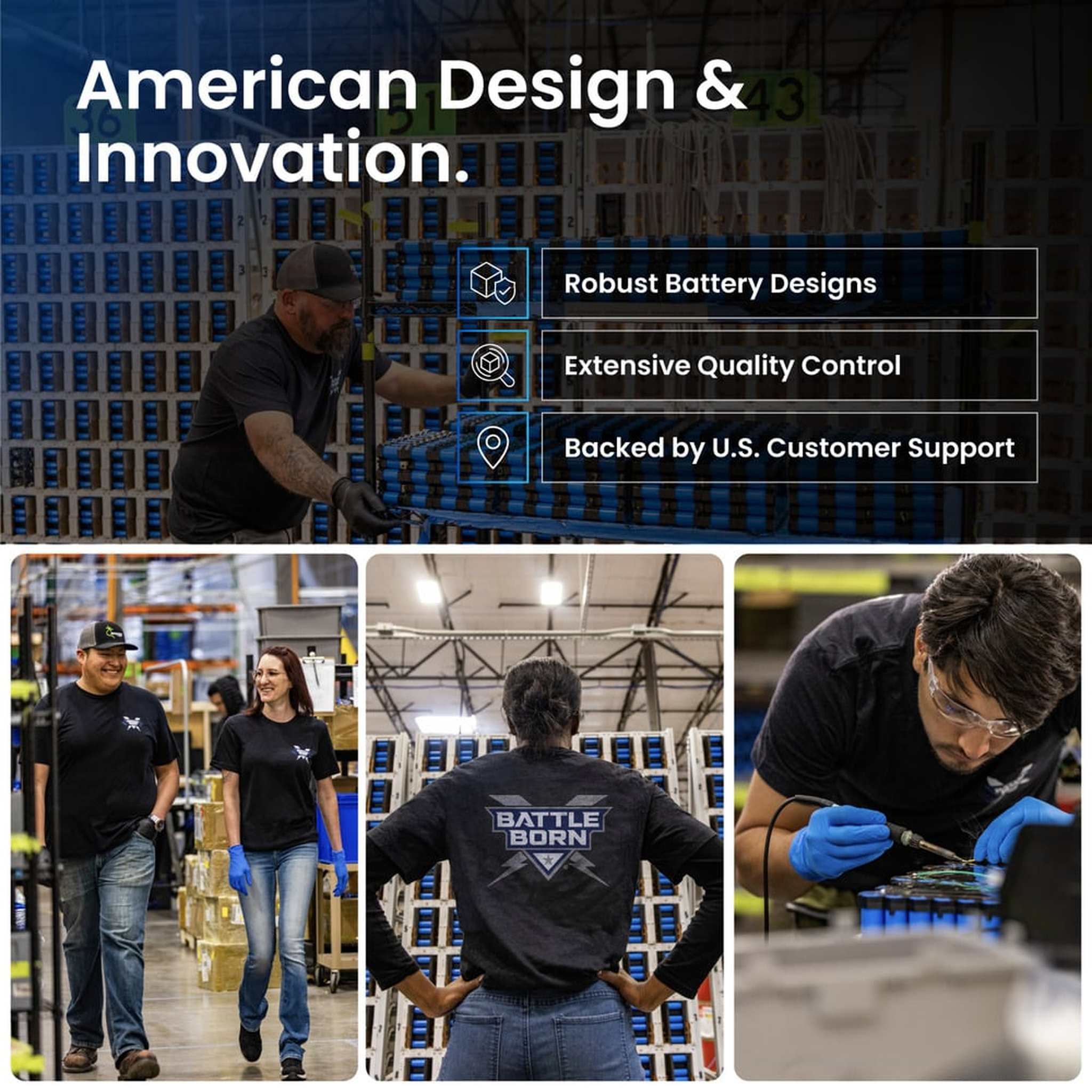 Battle Born Batteries | 50Ah 24V LiFePO4 Deep Cycle Battery