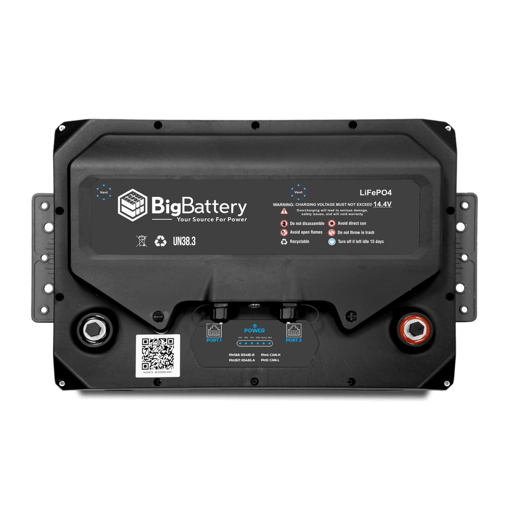 Big Battery | 12V HUSKY 2 – LiFePO4 – 400Ah – 5.12kWh