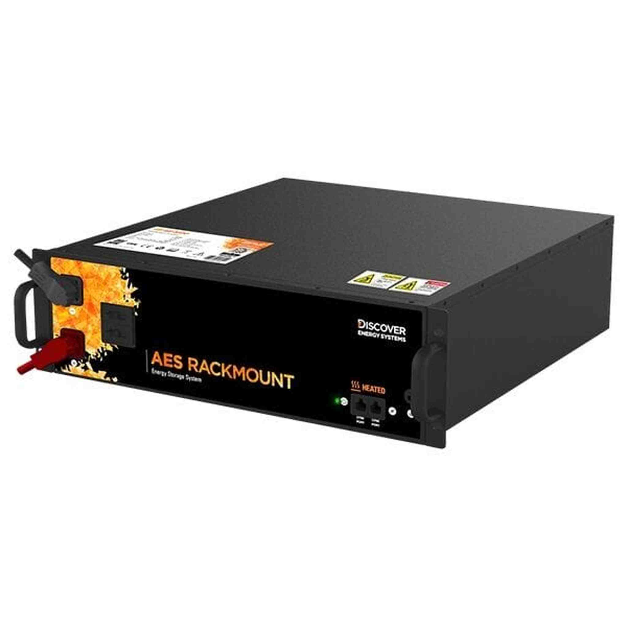 Discover Energy | AES Rackmount ESS Battery Module 5.0 Kwh 51.2V 100 Ah Heated