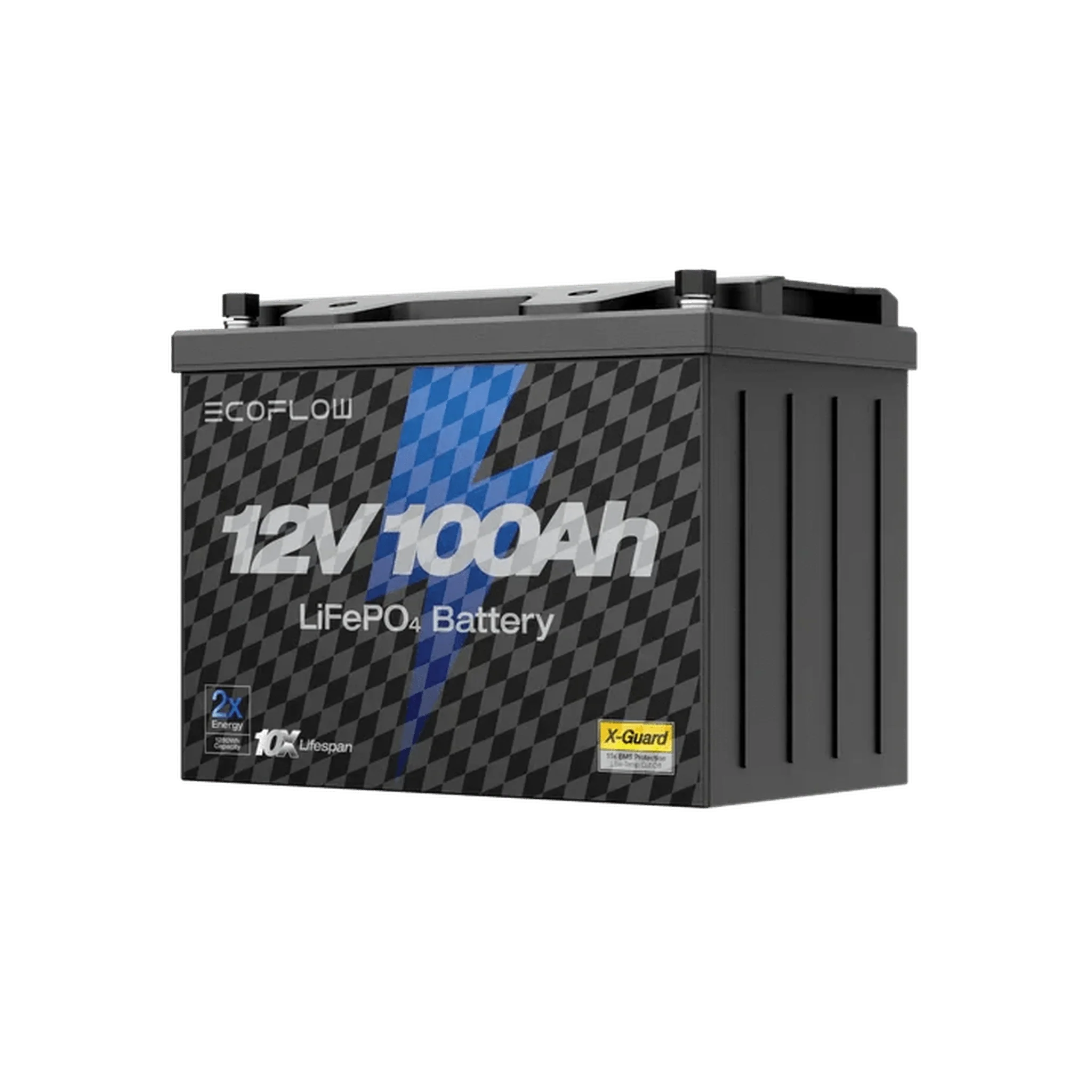 EcoFlow | Lithium 12V 100Ah Deep Cycle LiFePO4 Battery
