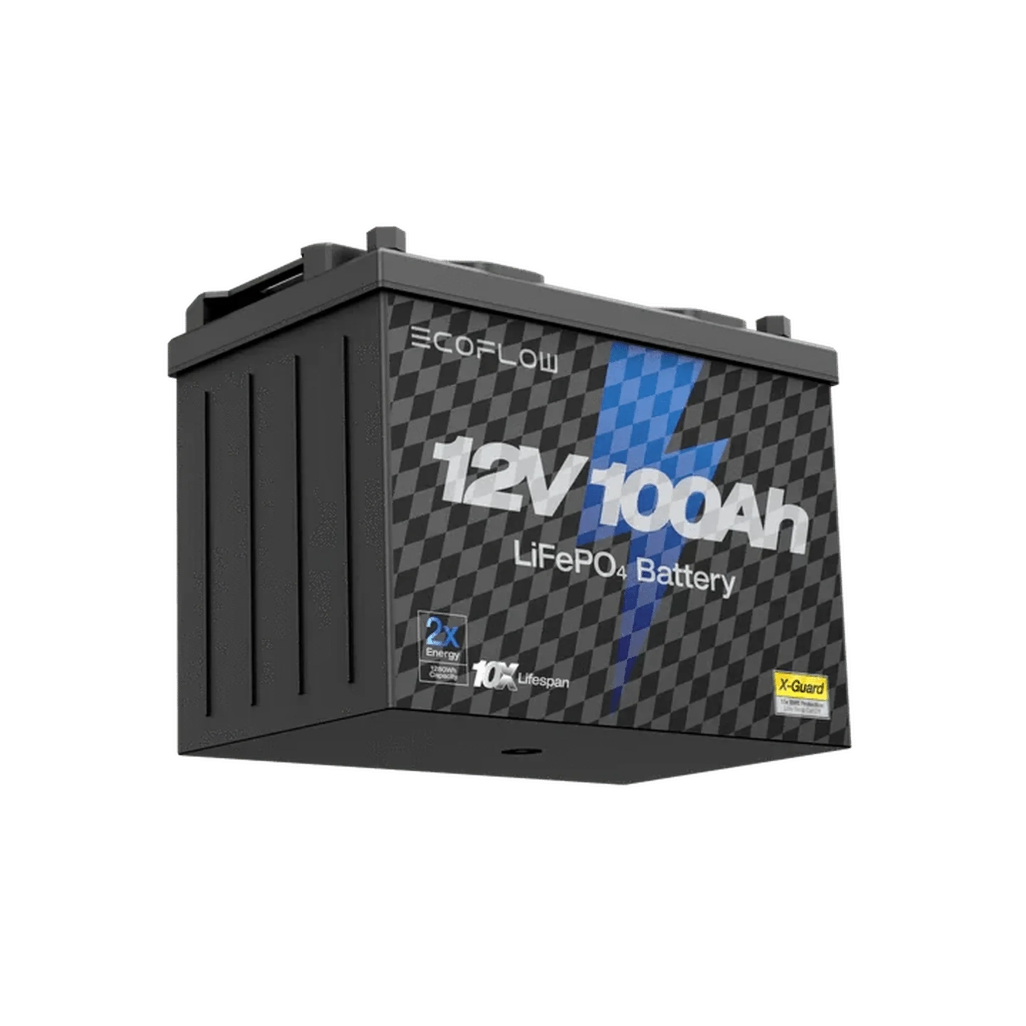 EcoFlow | Lithium 12V 100Ah Deep Cycle LiFePO4 Battery