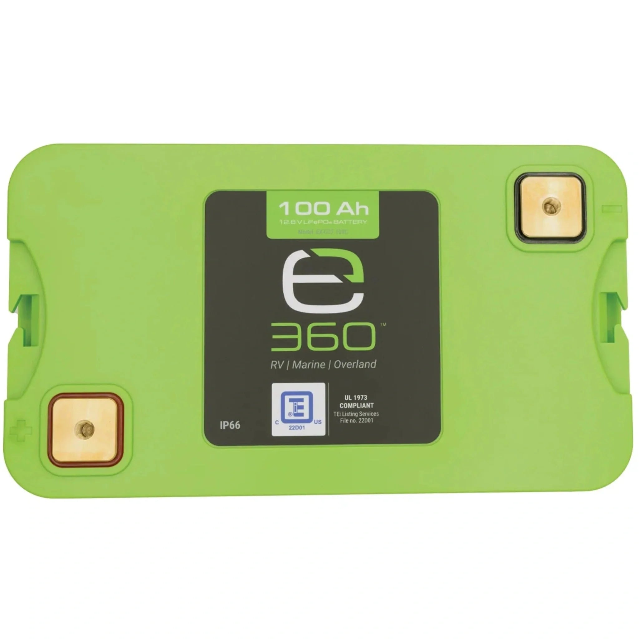 Expion360 |  12V 100Ah Group 27 Lithium Battery