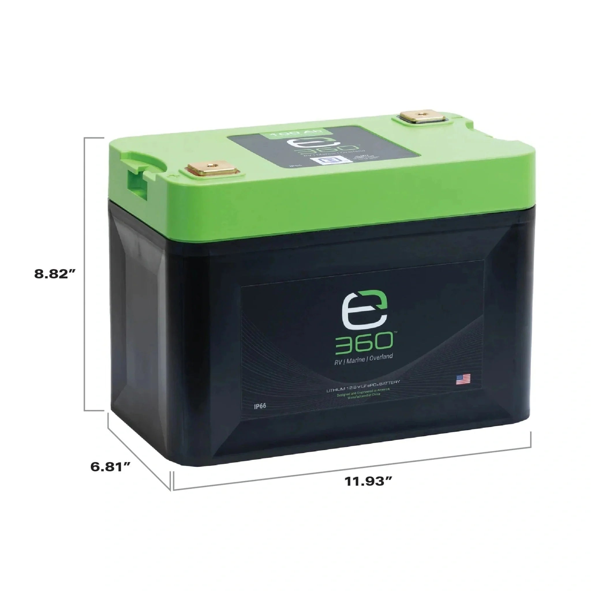 Expion360 |  12V 100Ah Group 27 Lithium Battery