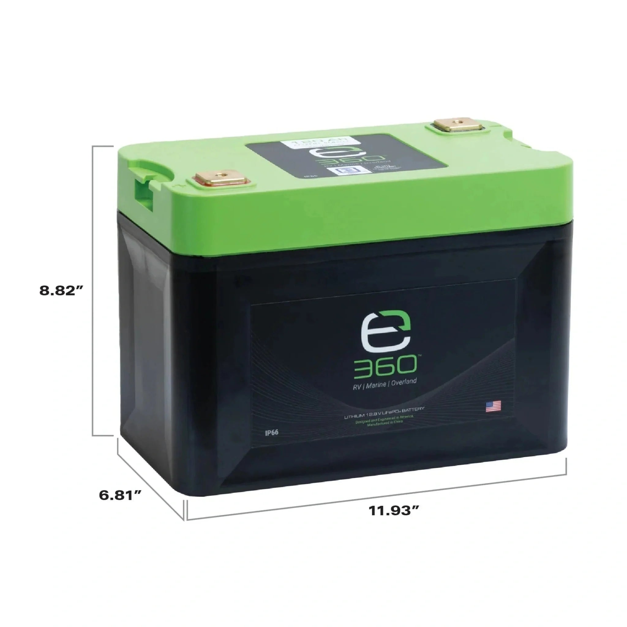 Expion360 | 12V 120Ah Group 27 Lithium Battery