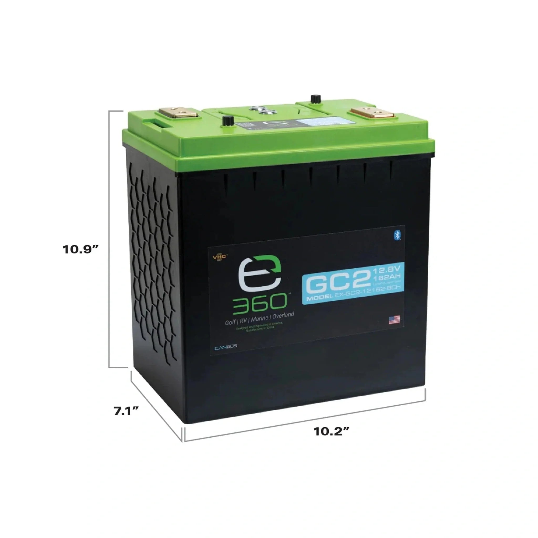Expion360 | 12V 162Ah GC2 SmartTalk™ & VHC™ Lithium Battery