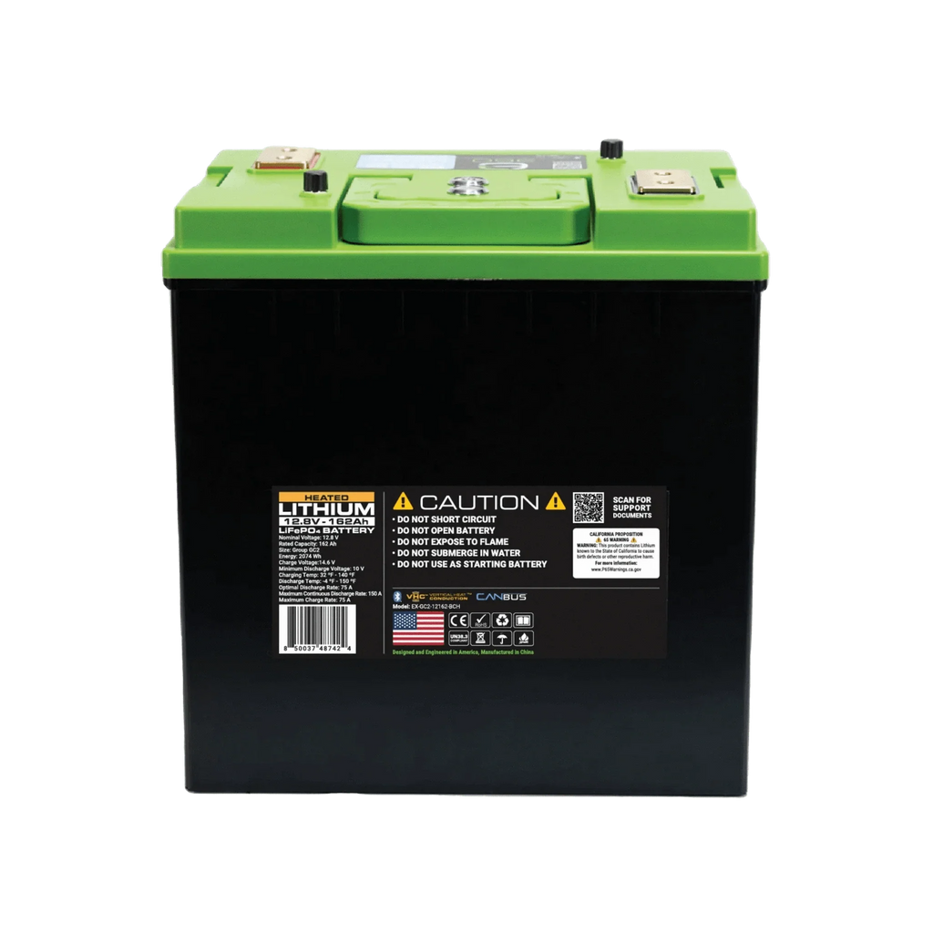 Expion360 | 12V 162Ah GC2 SmartTalk™ & VHC™ Lithium Battery