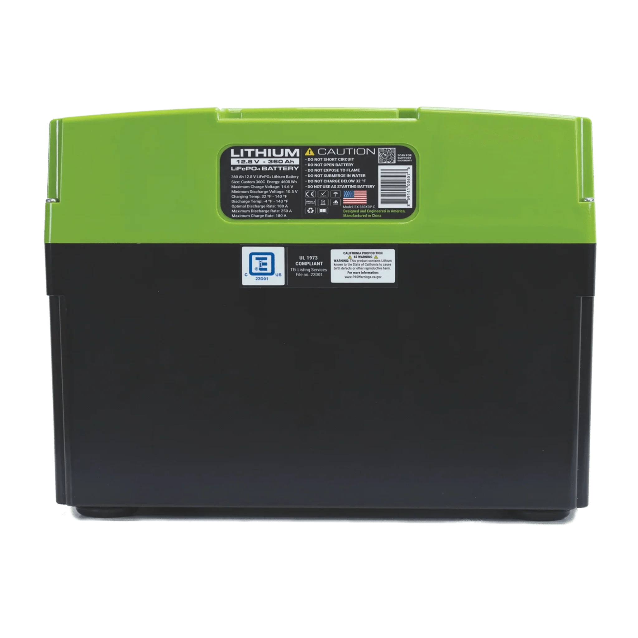 Expion360 | 12V 368Ah EX1 Lithium Battery