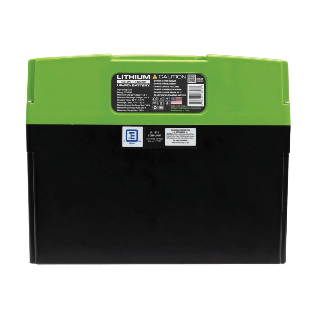 Expion360 | 12V 450Ah EX1 SmartTalk™ Lithium Battery