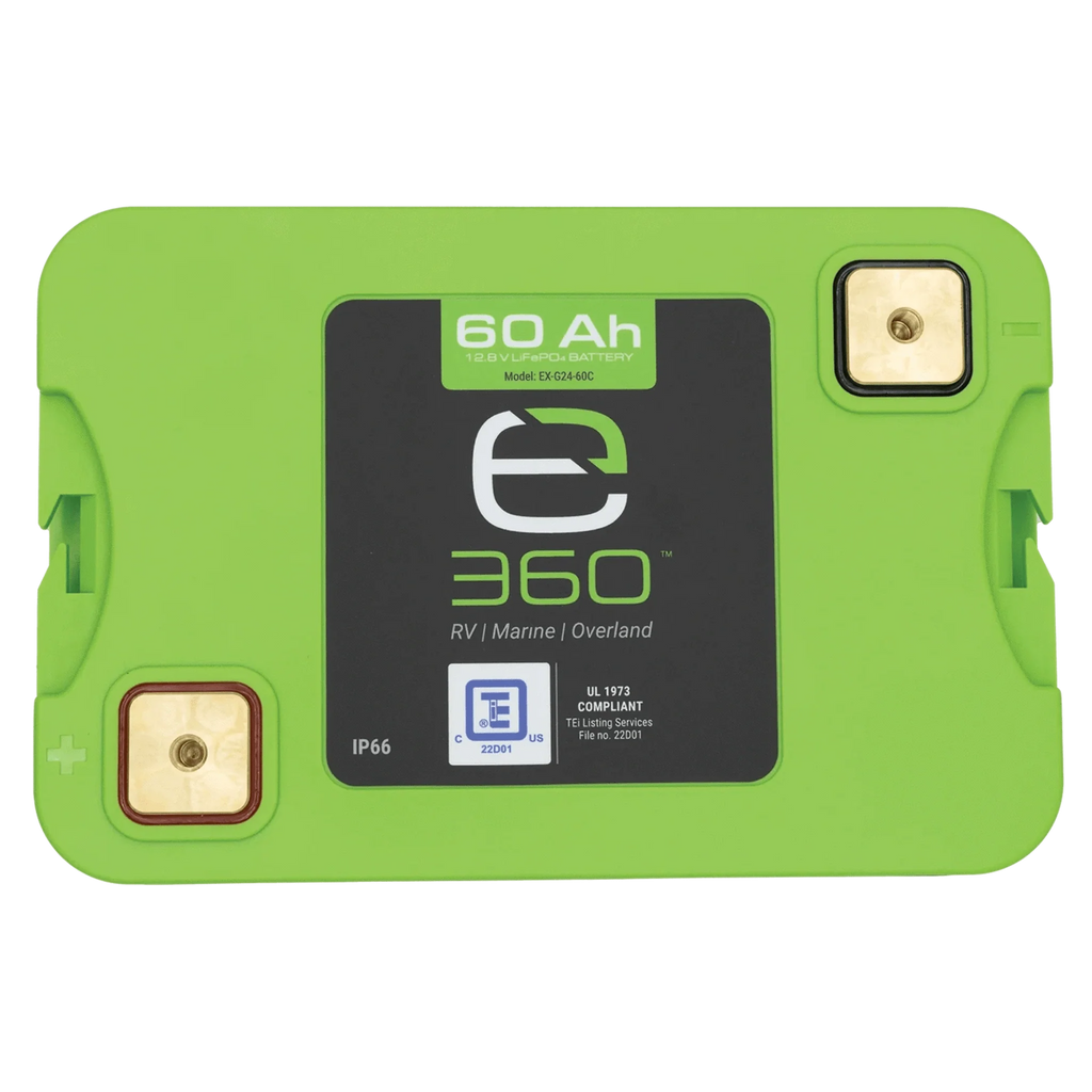 Expion360 | 12V 60Ah Group 24 Lithium Battery