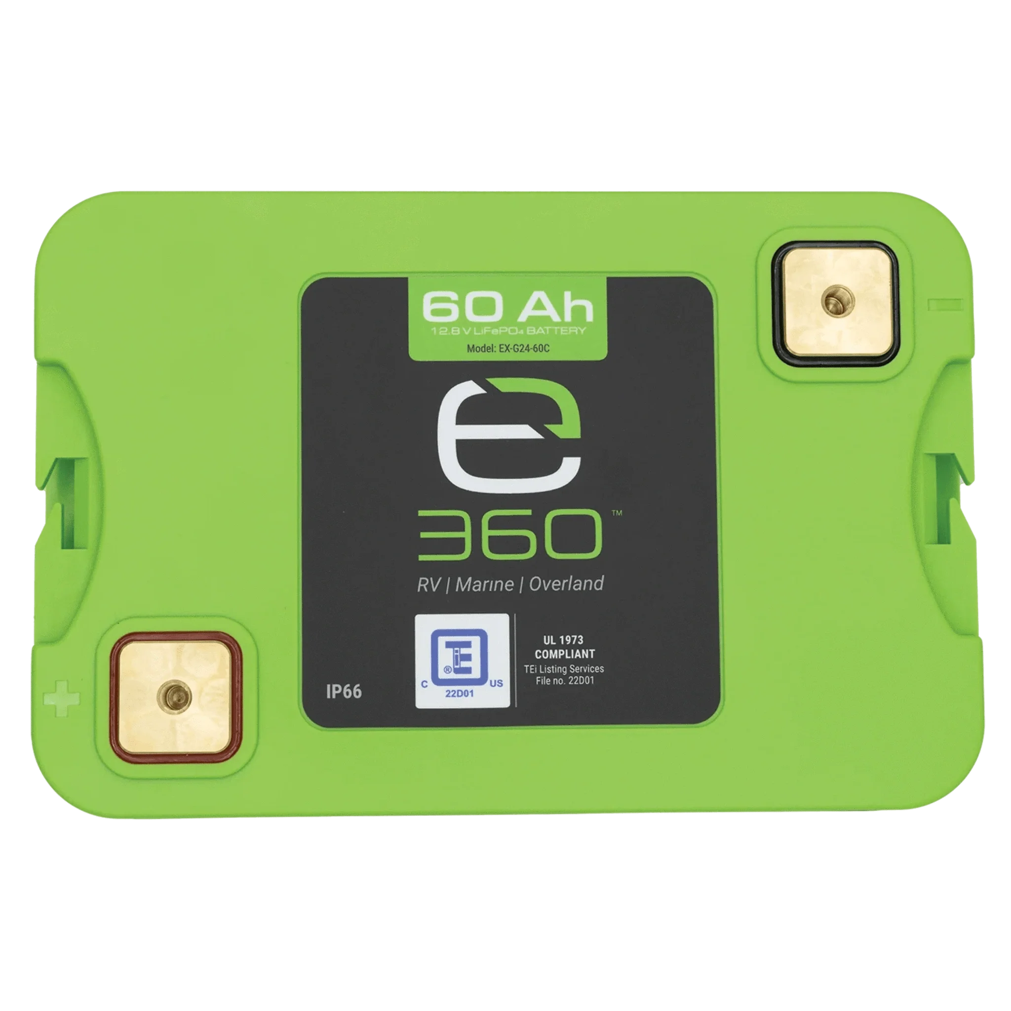 Expion360 | 12V 60Ah Group 24 Lithium Battery