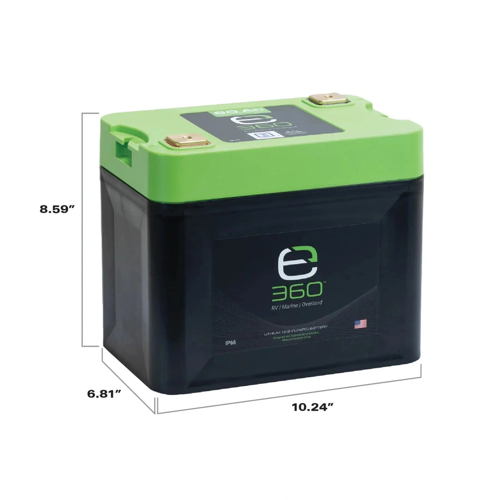 Expion360 | 12V 60Ah Group 24 Lithium Battery