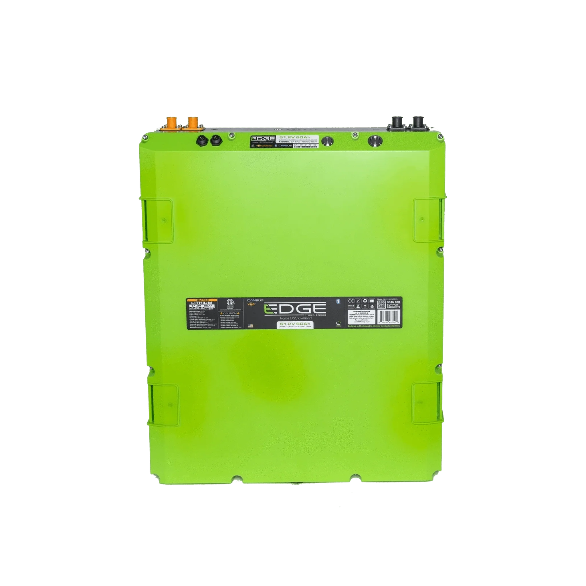 Expion360 | 48V 60Ah EX2 Edge SmartTalk™ & VHC™ Lithium Battery