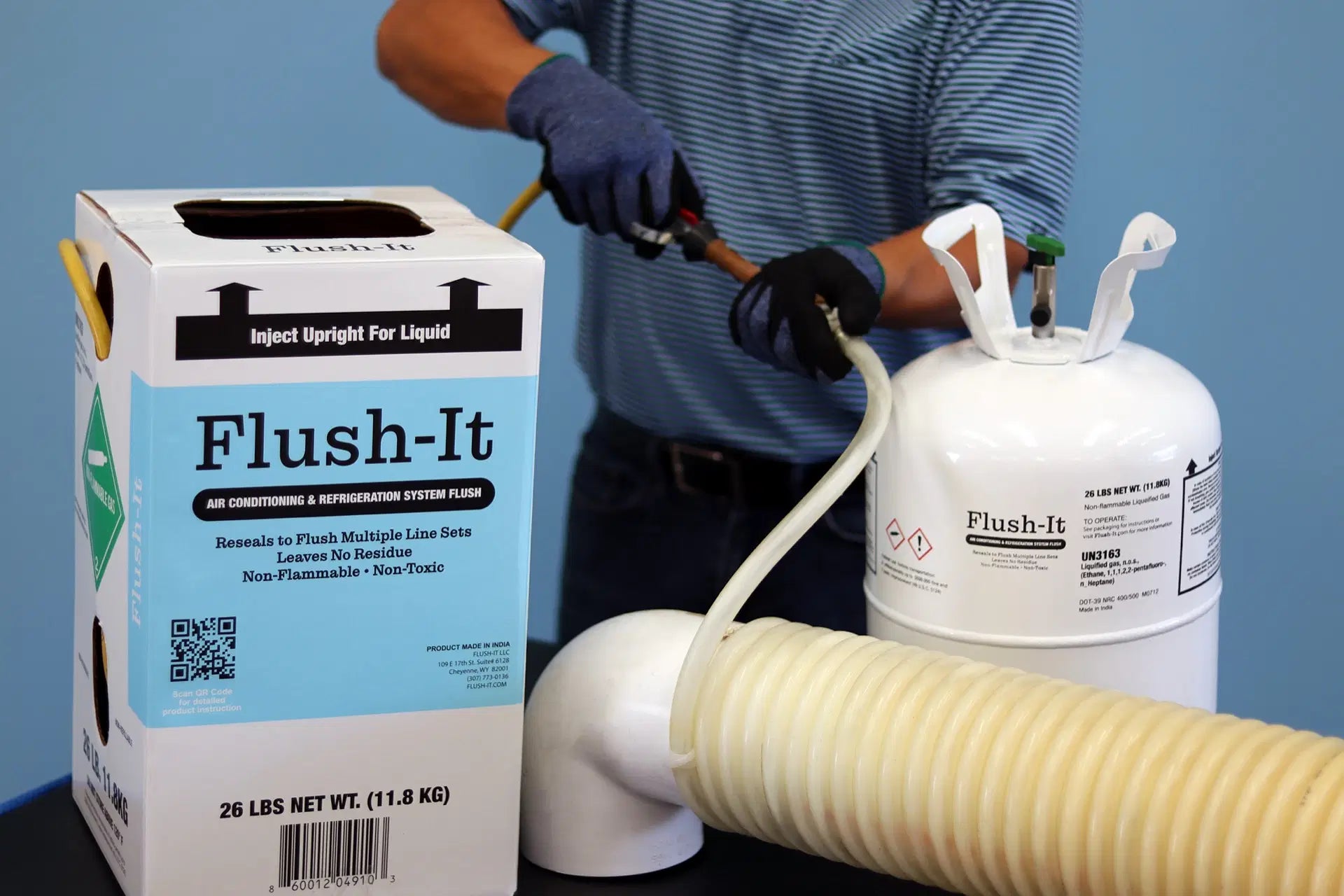 Flush-It 26lb with Gauge