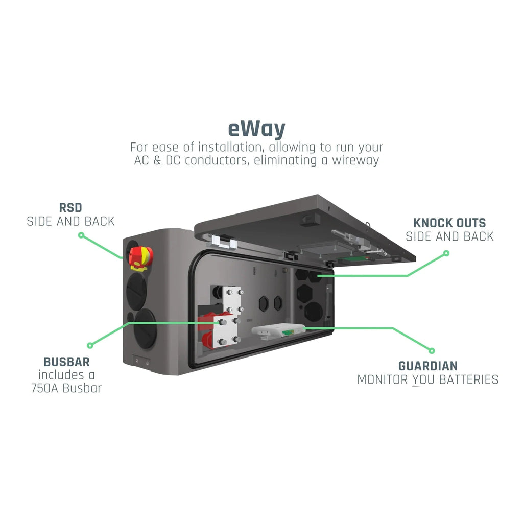 Fortress Power | eForce LFP Battery  (Outdoor Rated, Built-In heater)