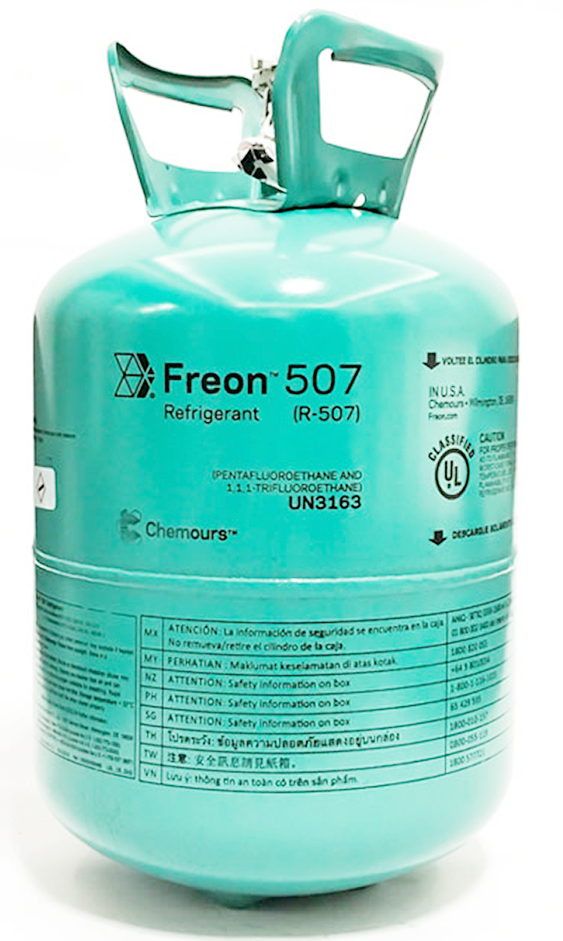 R-507 25lb - R-22 replacement Refrigerants (Won't ship to CALIFORNIA)