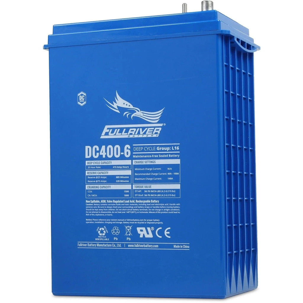 Full River | DC400-6 Premium Deep Cycle AGM Battery