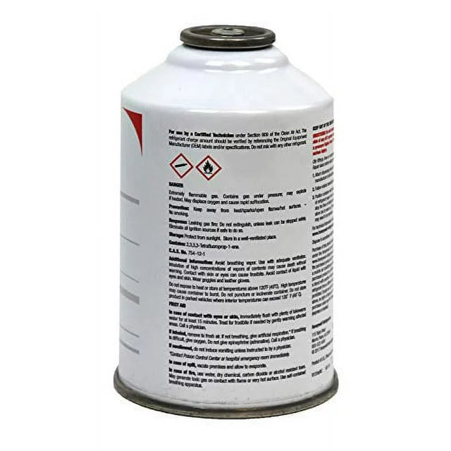 1234yf Refrigerant for MVAC use in a 8-Ounce Self-Sealing Container HONEYWELL
