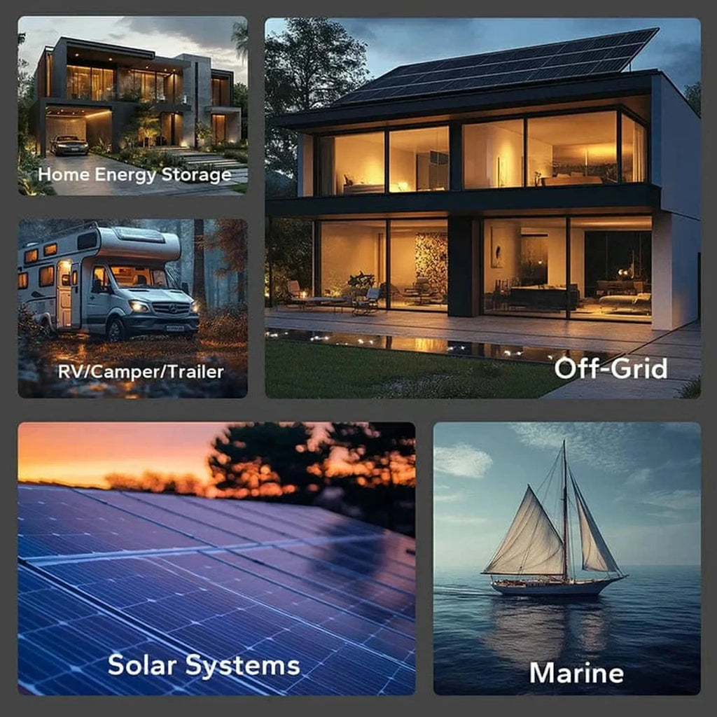 LiTime | 12V 560Ah LiFePO4 Battery for Off Grid Solar System with Low Temp Protection