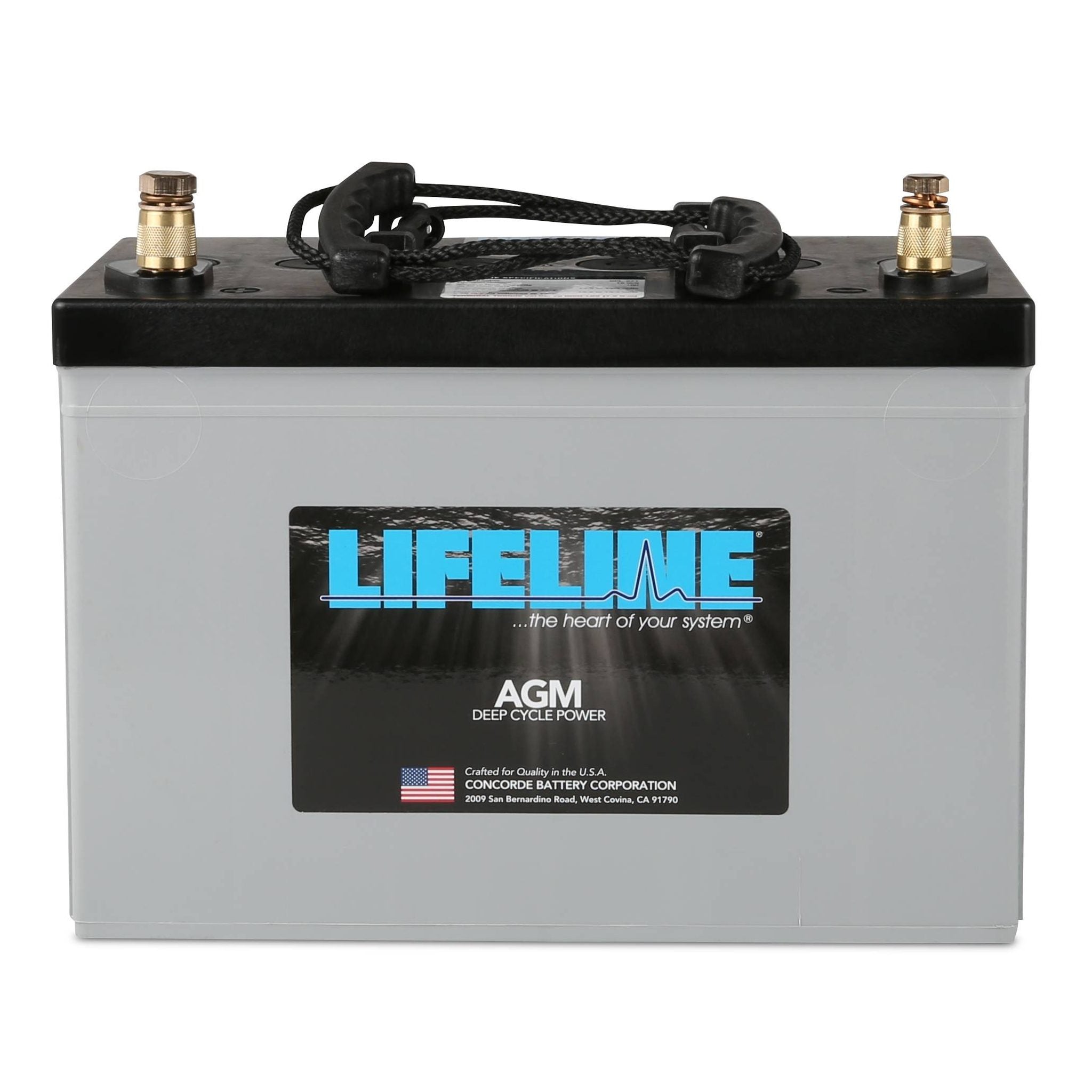 Lifeline | GPL-27T | 12v 100Ah Deep Cycle Sealed AGM Marine and RV Battery